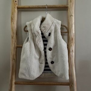 Hanna Andersson Fuzzy Vest | 18-24 mo.